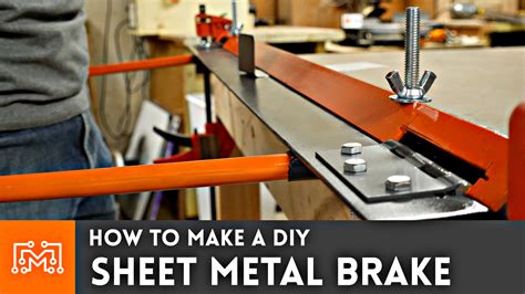 make your own sheet metal brake|homemade sheet metal brakes.